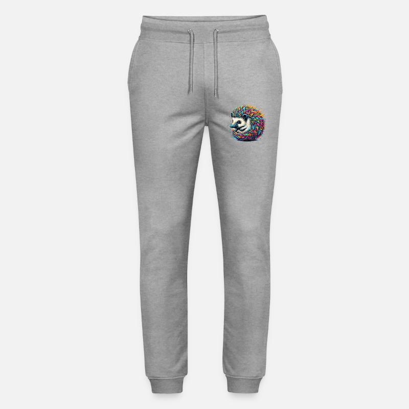 Igel - Stanley/Stella Unisex Bio Jogginghose Mover - Grau meliert