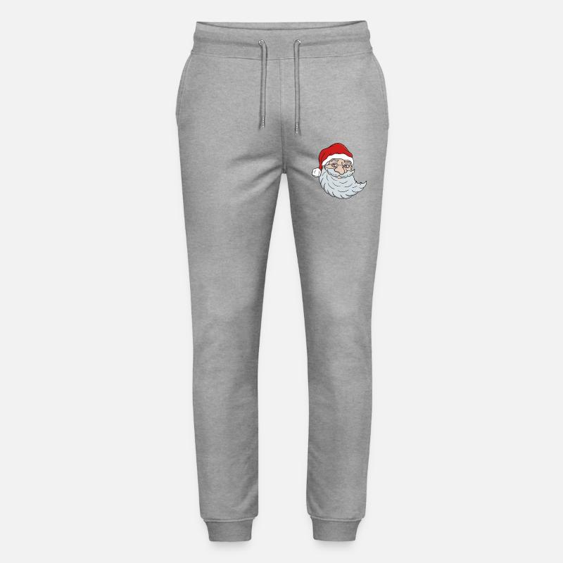 Weihnachtsmann - Stanley/Stella Unisex Bio Jogginghose Mover  - Grau meliert