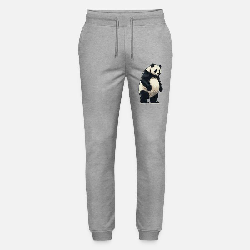 Panda - Pantalon de jogging bio MOVER Stanley/Stella unisexe - gris chiné