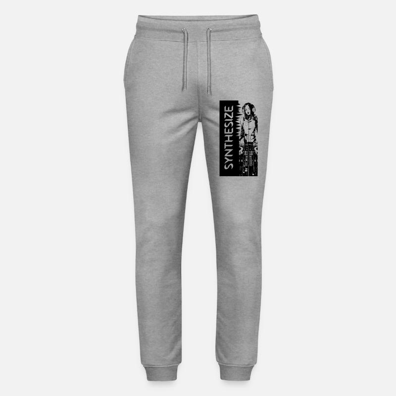 Synth - Stanley/Stella Unisex Bio Jogginghose Mover  - Grau meliert