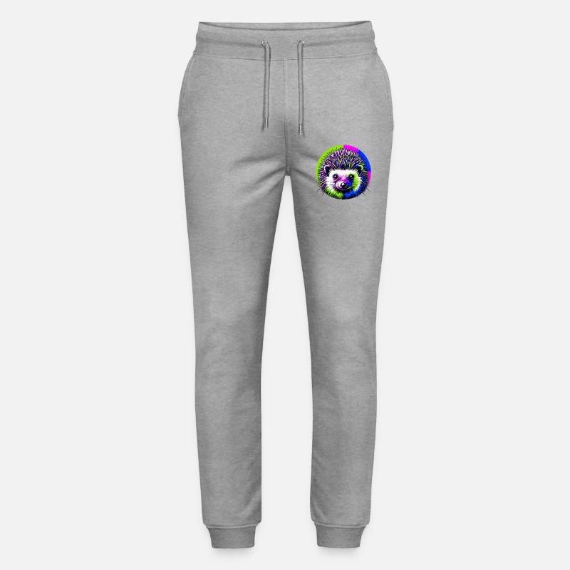 Igel - Stanley/Stella Unisex Bio Jogginghose Mover  - Grau meliert