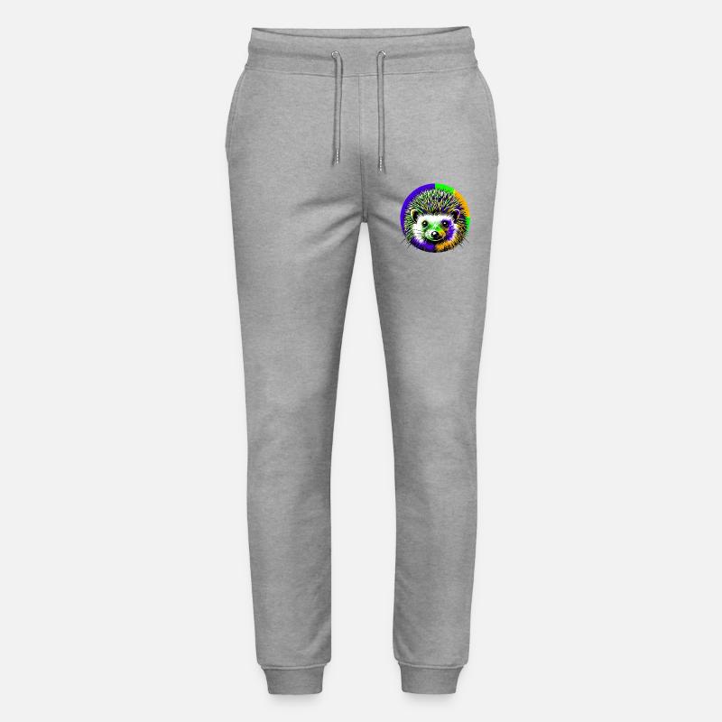Igel - Stanley/Stella Unisex Bio Jogginghose Mover  - Grau meliert