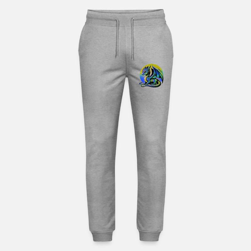 Dragon - Pantalon de jogging bio MOVER Stanley/Stella unisexe - gris chiné