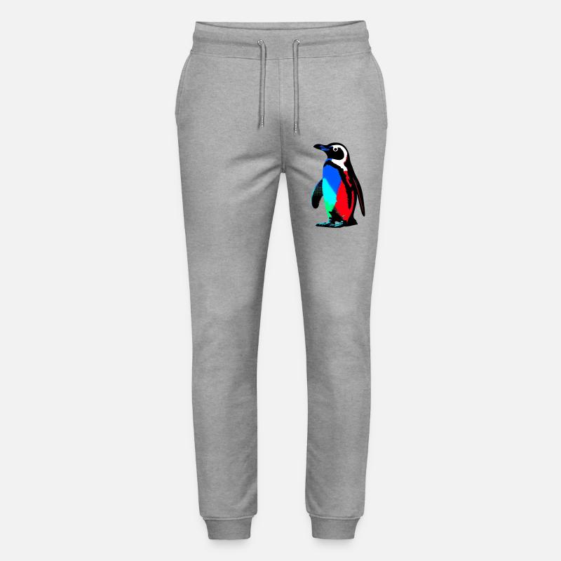 Pinguin - Stanley/Stella Unisex Bio Jogginghose Mover  - Grau meliert