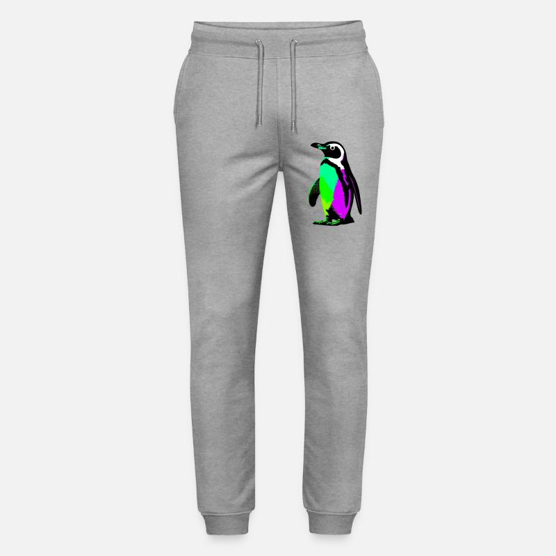 Pinguin - Stanley/Stella Unisex Bio Jogginghose Mover - Grau meliert