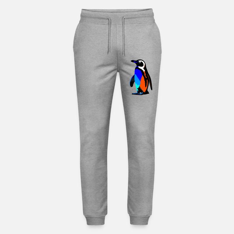 Pinguin - Stanley/Stella Unisex Bio Jogginghose Mover  - Grau meliert