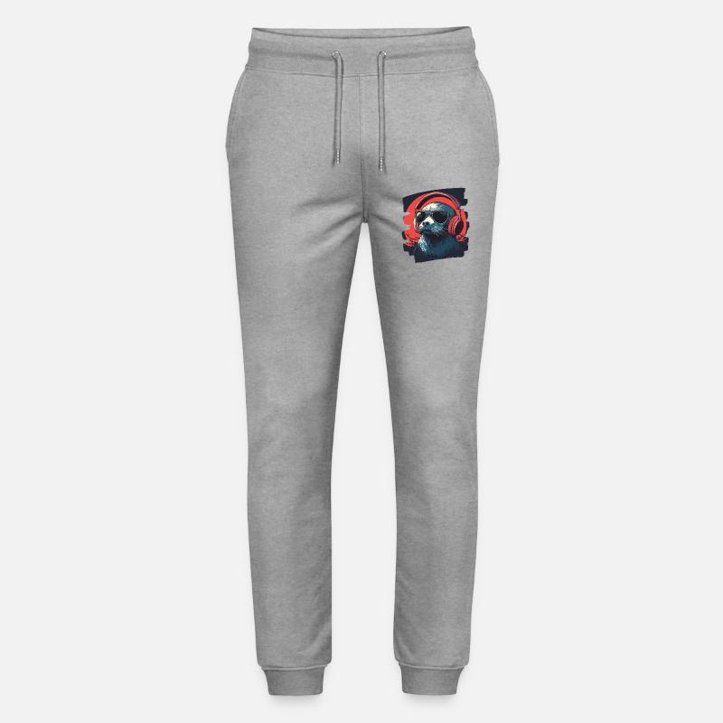 Robbe - Stanley/Stella Unisex Bio Jogginghose Mover  - Grau meliert