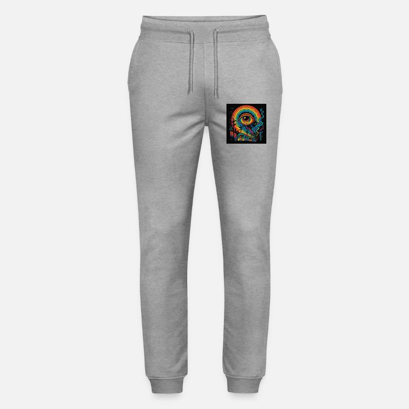 The Eye – Wach in einer schlafenden Welt - Stanley/Stella Unisex Bio Jogginghose Mover  - Grau meliert
