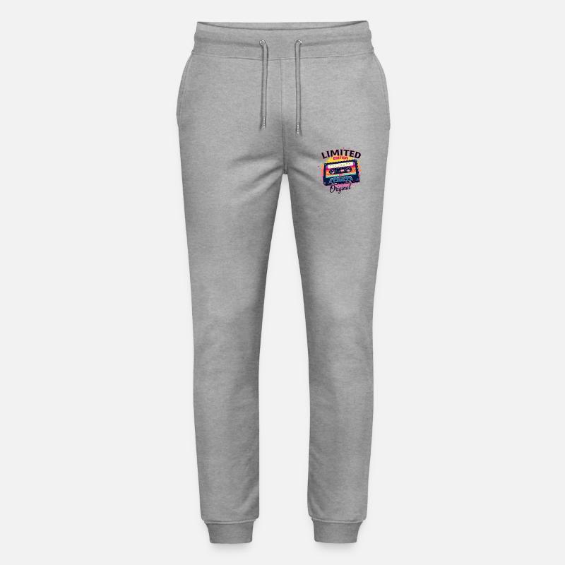 Limitierte Originalkassette 1992 - Stanley/Stella Unisex Bio Jogginghose Mover  - Grau meliert