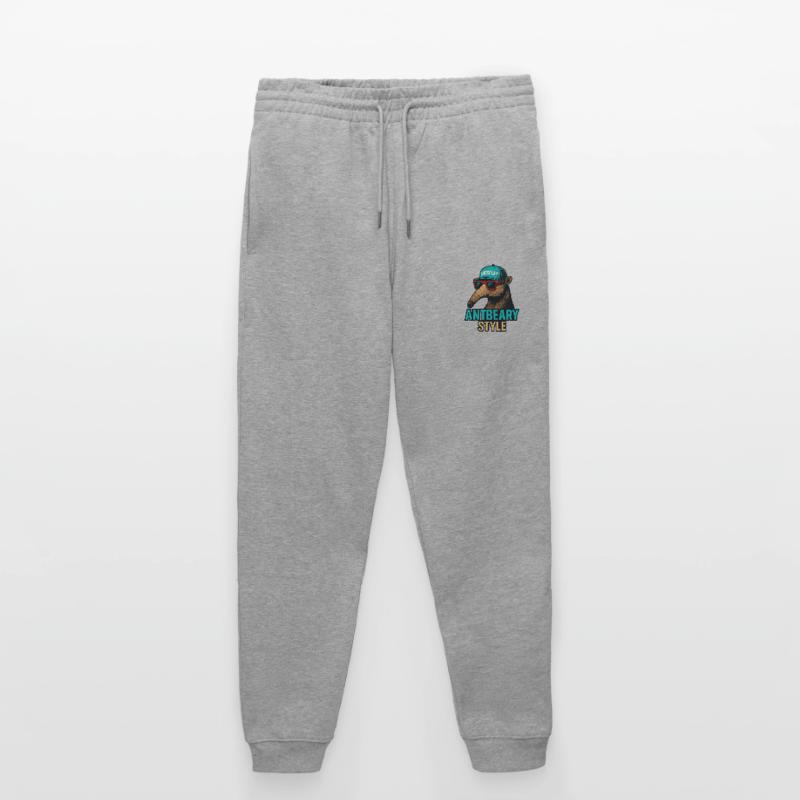 Antbeary Style Aardvark Cartoon Stanley/Stella Mover Unisex Organic Jogging Trousers