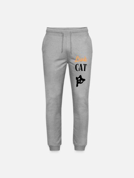 Look Cat - Pantalon de jogging bio MOVER Stanley/Stella unisexe - gris chiné