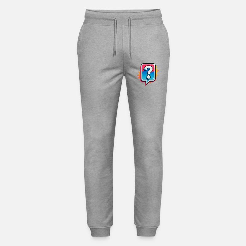 Point d’interrogation - Pantalon de jogging bio MOVER Stanley/Stella unisexe - gris chiné