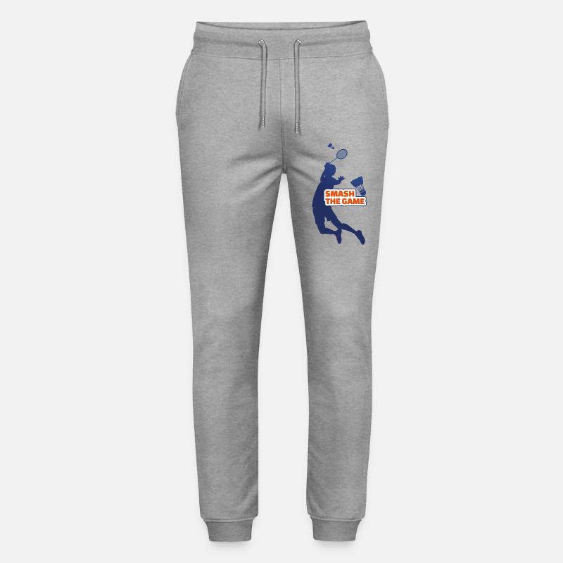 Zerschmettere das Spiel von Helfspawn - Stanley/Stella Unisex Bio Jogginghose Mover  - Grau meliert