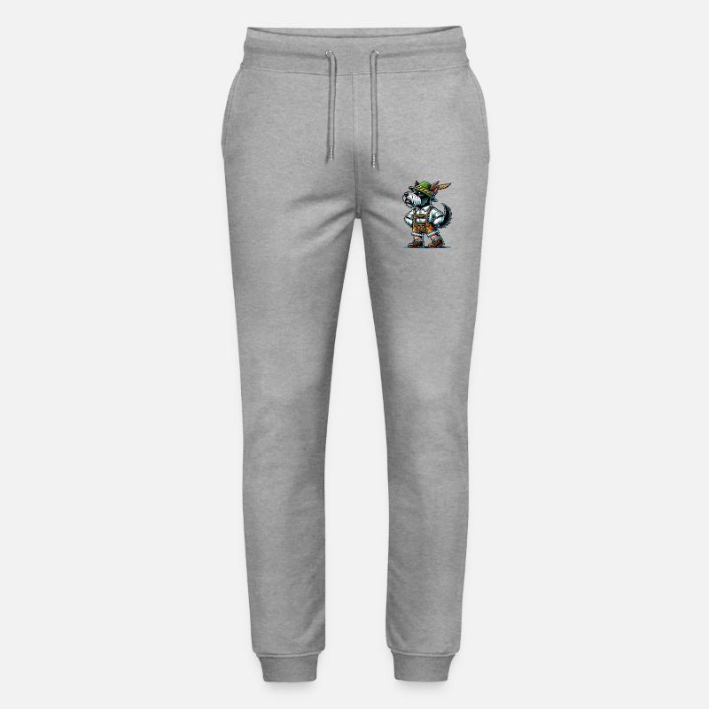 Scottish Terrier Bayern - Stanley/Stella Unisex Bio Jogginghose Mover  - Grau meliert