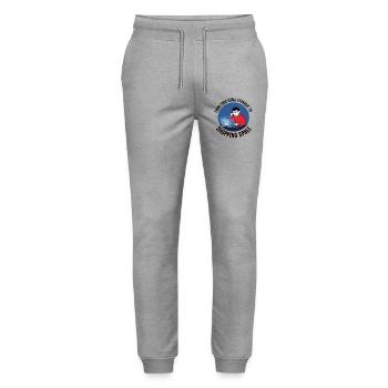Black Friday Shopping Spree - Stanley/Stella Unisex Bio Jogginghose Mover  - Grau meliert - Vorne - Marisol (170cm) & Nik (191cm)