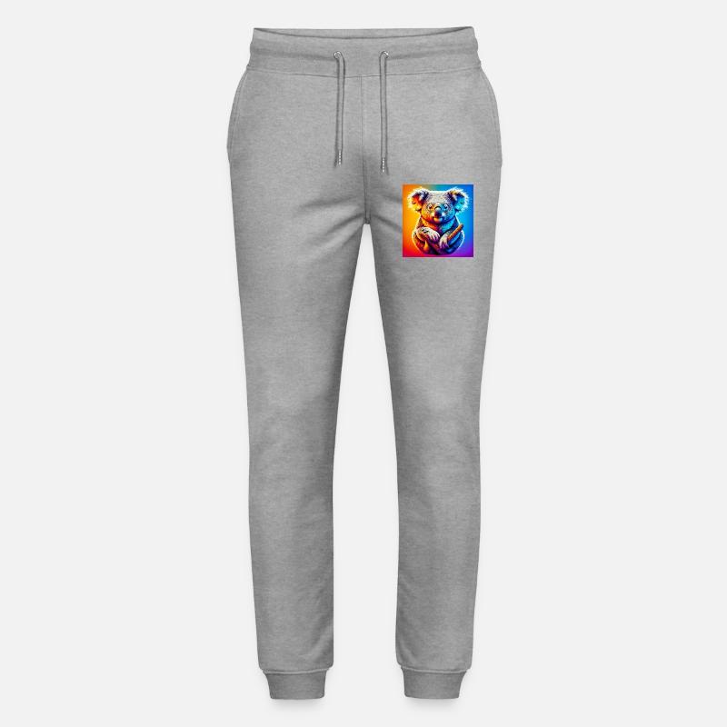 Koala - Stanley/Stella Unisex Bio Jogginghose Mover  - Grau meliert