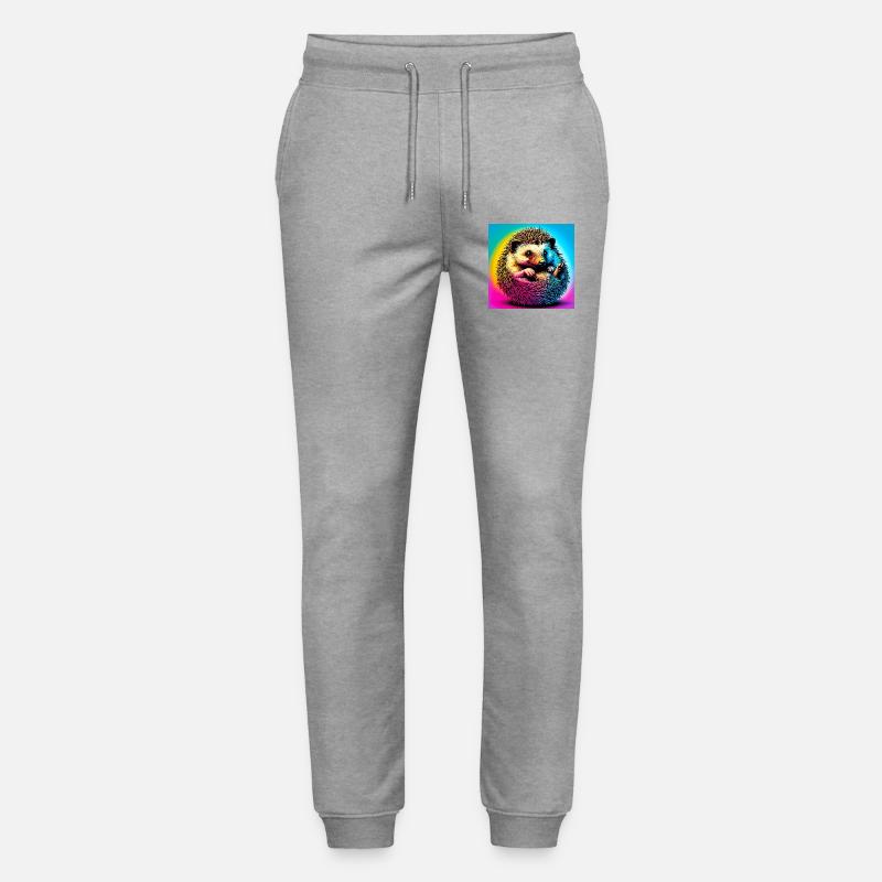 Igel - Stanley/Stella Unisex Bio Jogginghose Mover  - Grau meliert