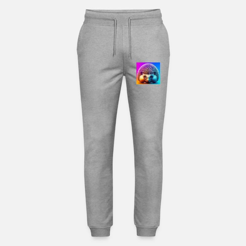 Igel - Stanley/Stella Unisex Bio Jogginghose Mover  - Grau meliert
