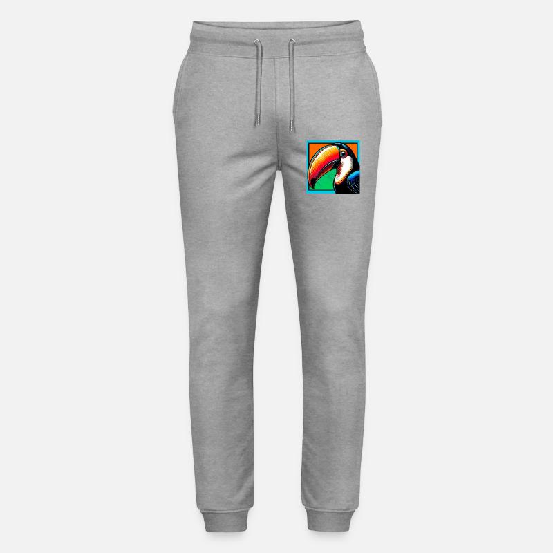 Tukan - Stanley/Stella Unisex Bio Jogginghose Mover  - Grau meliert