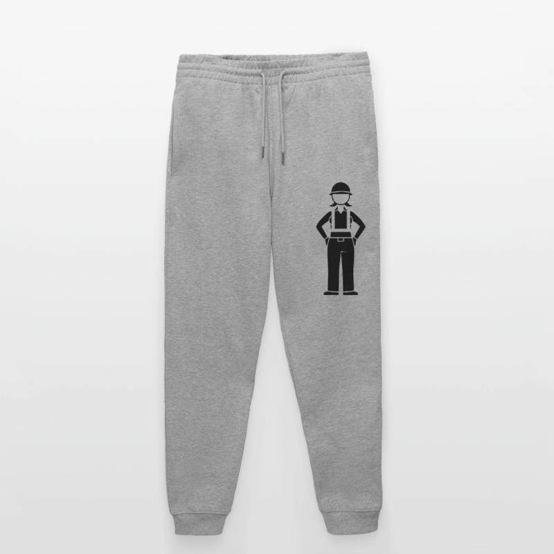 Construction Worker Construction House Construction Stanley/Stella Mover Unisex Organic Jogging Trousers