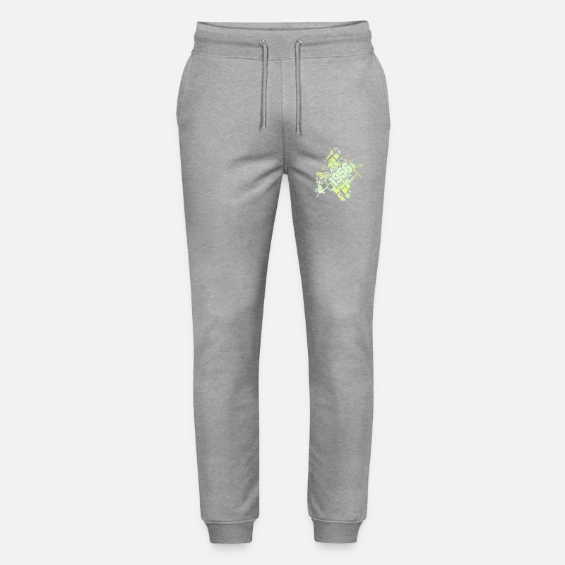 Geschenk 1956 - Stanley/Stella Unisex Bio Jogginghose Mover  - Grau meliert
