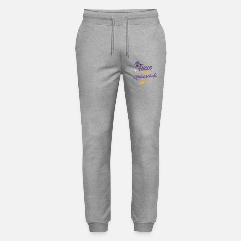 Hexe aus Leidenschaft - Stanley/Stella Unisex Bio Jogginghose Mover  - Grau meliert