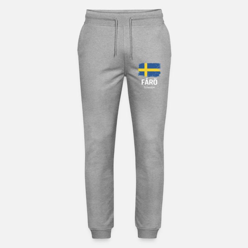FÅRÖ - Stanley/Stella Unisex Bio Jogginghose Mover  - Grau meliert