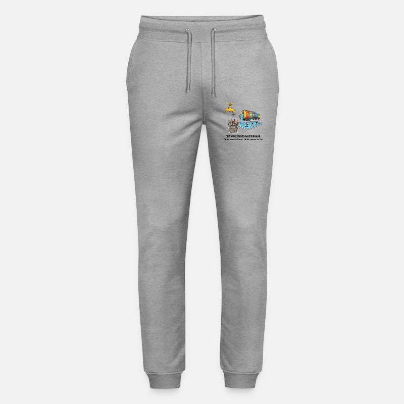 Le robinet de la prospérité - Pantalon de jogging bio MOVER Stanley/Stella unisexe - gris chiné