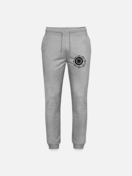Agroglyphe Astrolabe Céleste - Pantalon de jogging bio MOVER Stanley/Stella unisexe - gris chiné