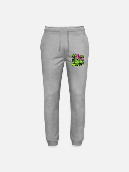 Spuk im Urwald - Stanley/Stella Unisex Bio Jogginghose Mover - Grau meliert