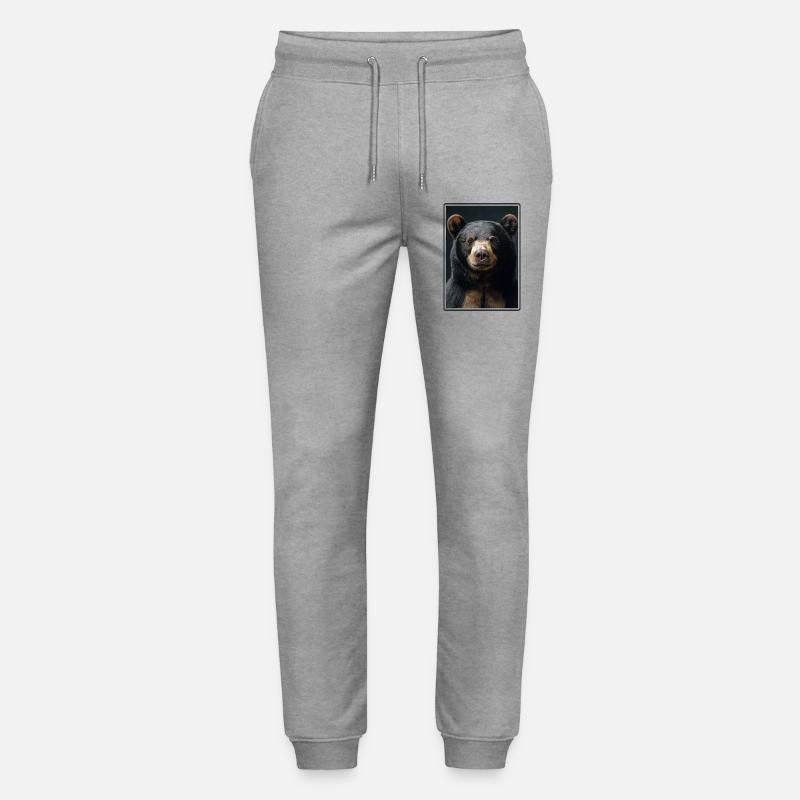 Sun Bear Malaienbär - Stanley/Stella Unisex Bio Jogginghose Mover  - Grau meliert