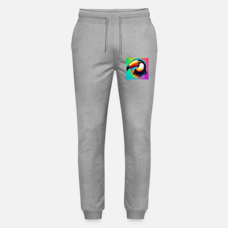 Tukan - Stanley/Stella Unisex Bio Jogginghose Mover  - Grau meliert