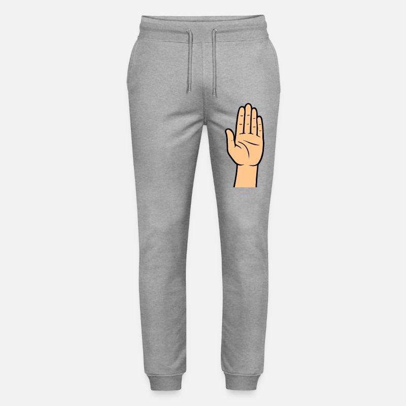 Hand Comic - Stanley/Stella Unisex Bio Jogginghose Mover  - Grau meliert
