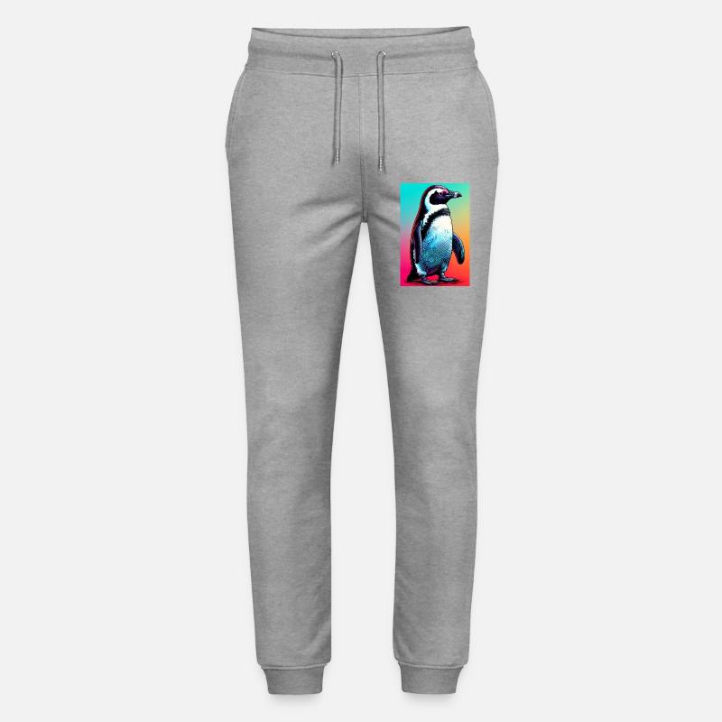 Pinguin - Stanley/Stella Unisex Bio Jogginghose Mover  - Grau meliert