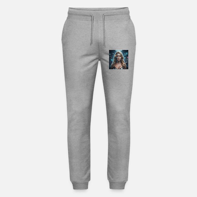 Kybernetische Maxima - Stanley/Stella Unisex Bio Jogginghose Mover  - Grau meliert