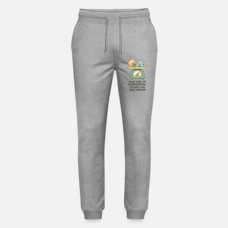 Augmenté? - Pantalon de jogging bio MOVER Stanley/Stella unisexe - gris chiné