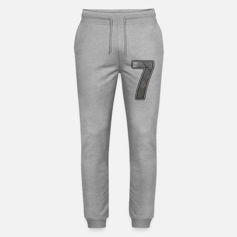 Rostiges Sieben Metalltextur - Stanley/Stella Unisex Bio Jogginghose Mover  - Grau meliert
