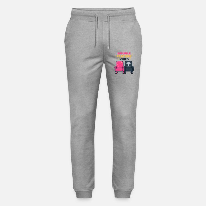 Double Feature - Stanley/Stella Unisex Bio Jogginghose Mover  - Grau meliert