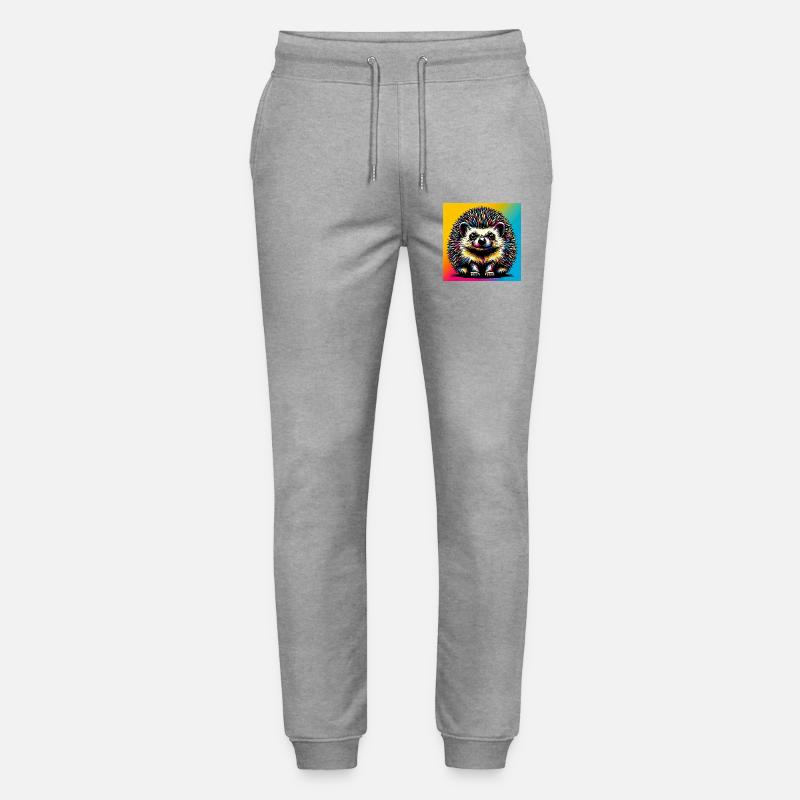Igel - Stanley/Stella Unisex Bio Jogginghose Mover  - Grau meliert