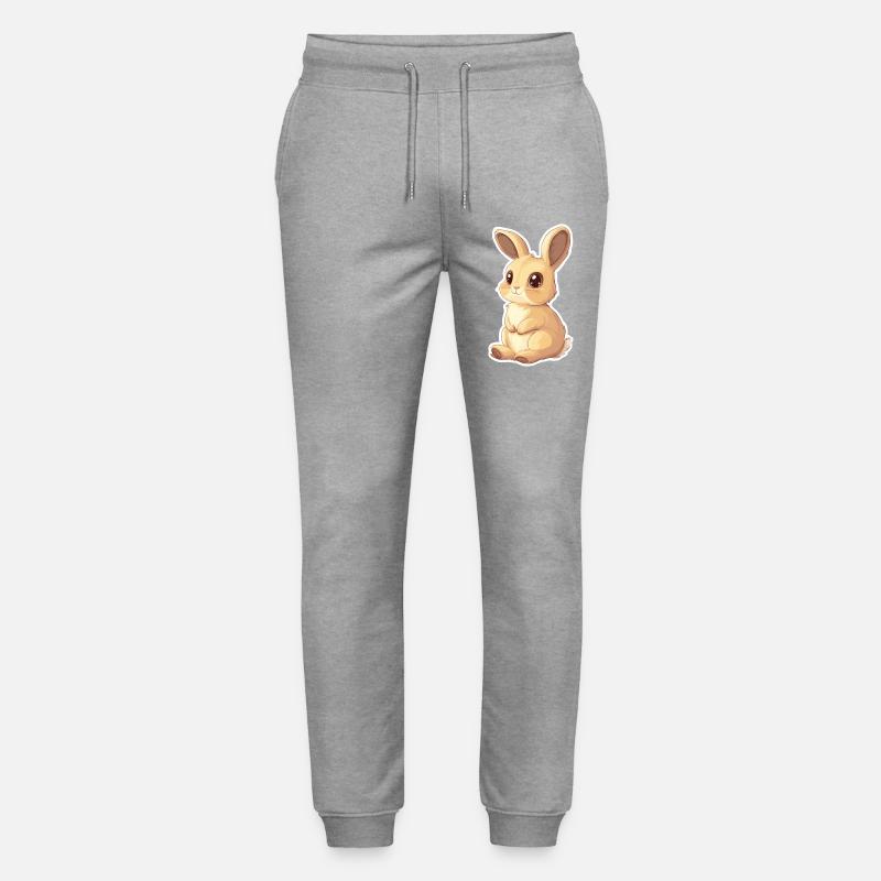 Hase - Stanley/Stella Unisex Bio Jogginghose Mover  - Grau meliert