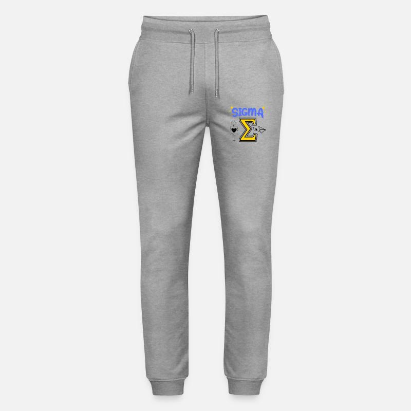 Sigma Jugend Worte - Stanley/Stella Unisex Bio Jogginghose Mover  - Grau meliert