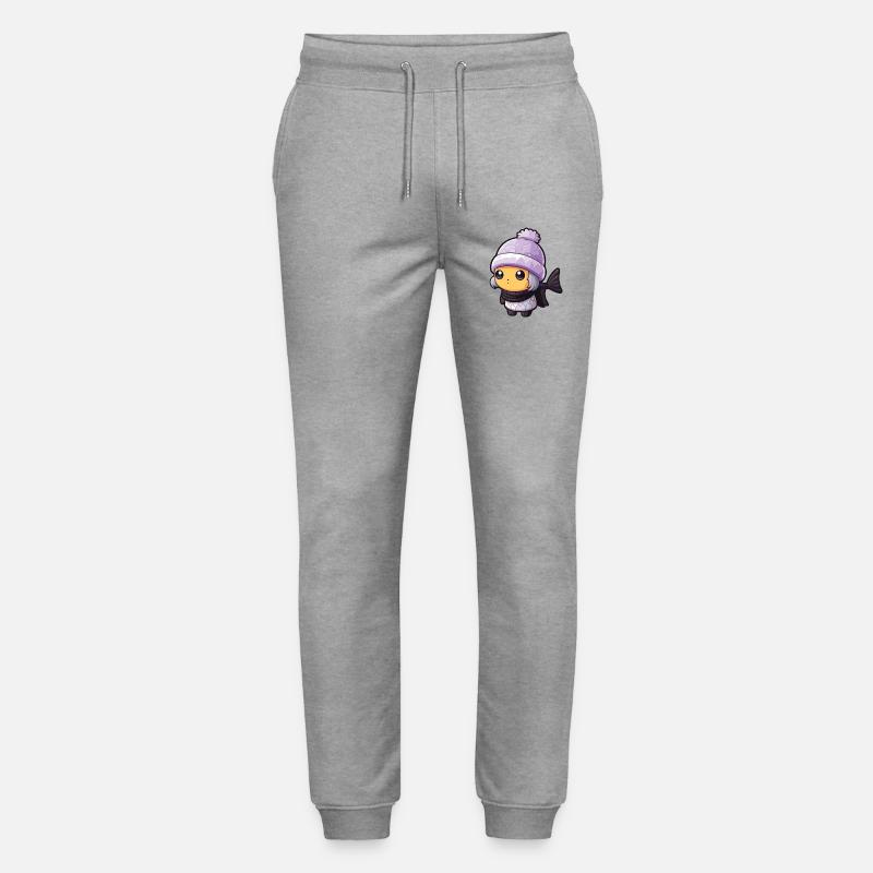 Fisch Winter Tier Anime - Stanley/Stella Unisex Bio Jogginghose Mover - Grau meliert