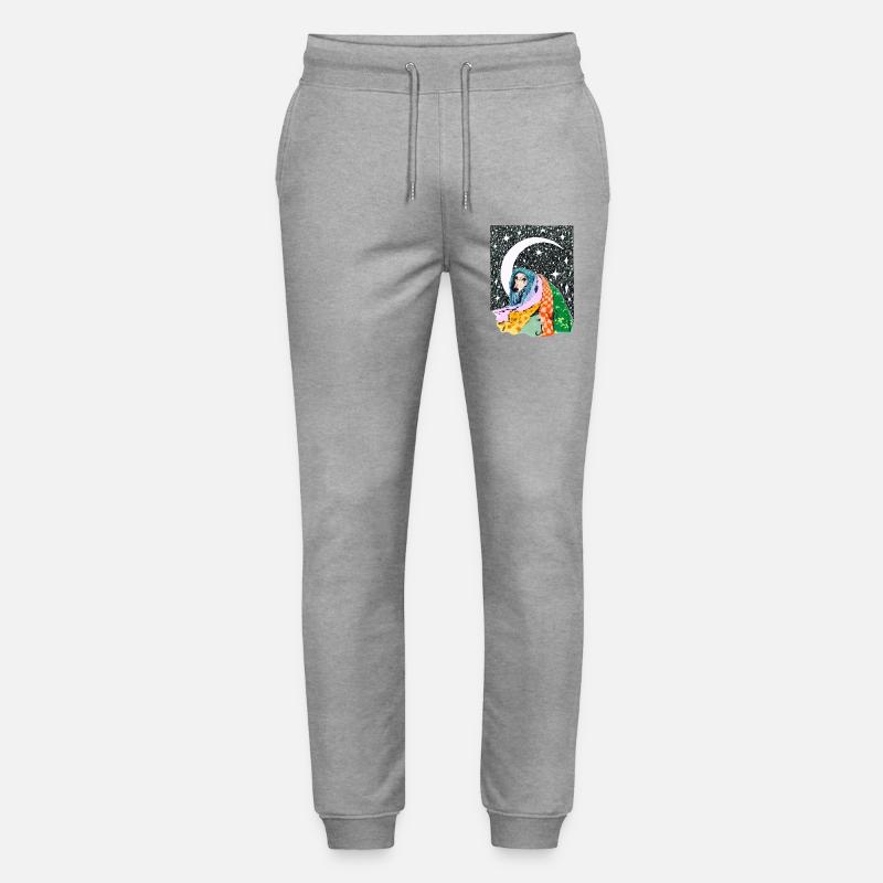 SOMNUS - Stanley/Stella Unisex Bio Jogginghose Mover  - Grau meliert