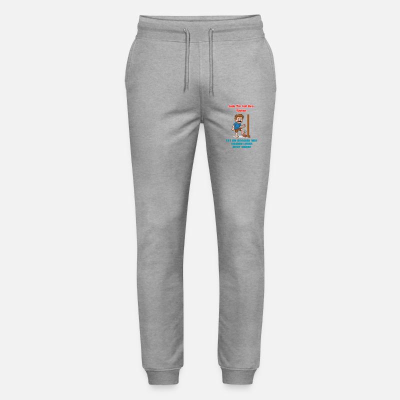Tat ein bisschen weh - Stanley/Stella Unisex Bio Jogginghose Mover  - Grau meliert