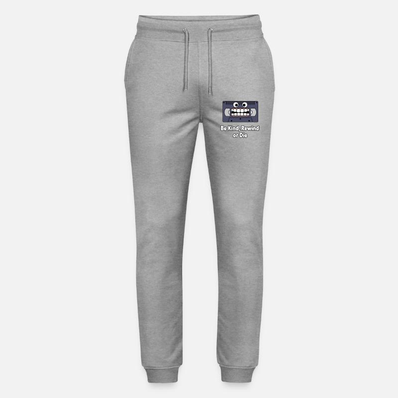 Be Kind Rewind Cassette Dessin animé - Pantalon de jogging bio MOVER Stanley/Stella unisexe - gris chiné