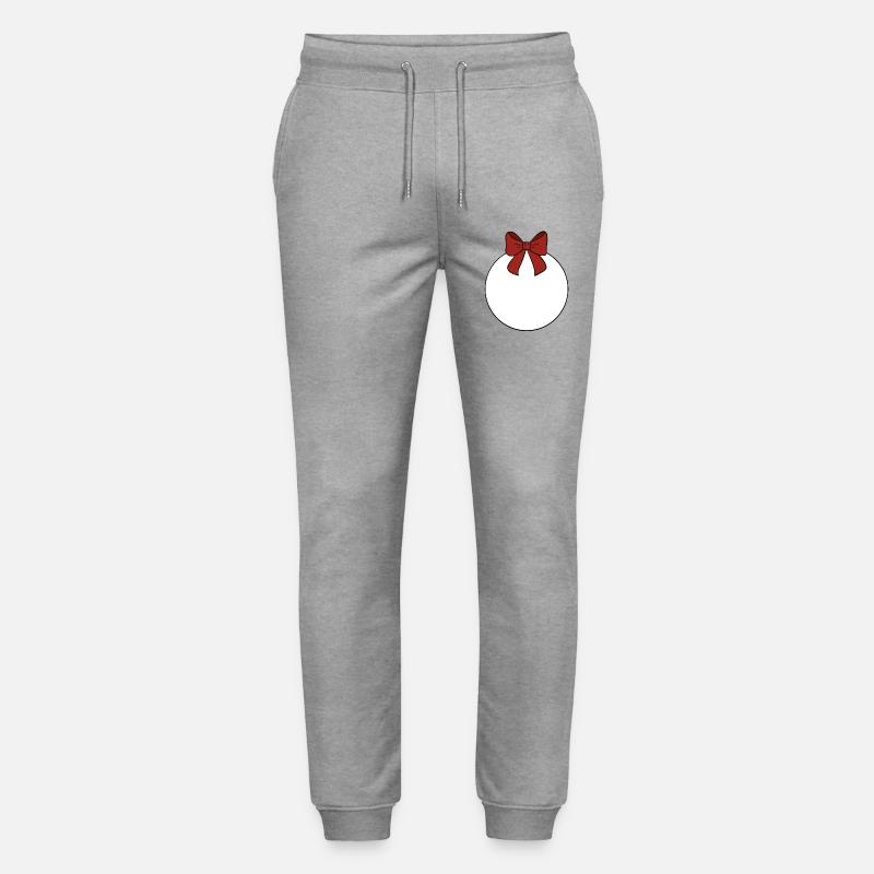 Weihnachtskugel  - Stanley/Stella Unisex Bio Jogginghose Mover  - Grau meliert