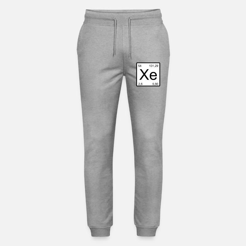 Xe Element Typo Minimal - Stanley/Stella Unisex Bio Jogginghose Mover  - Grau meliert