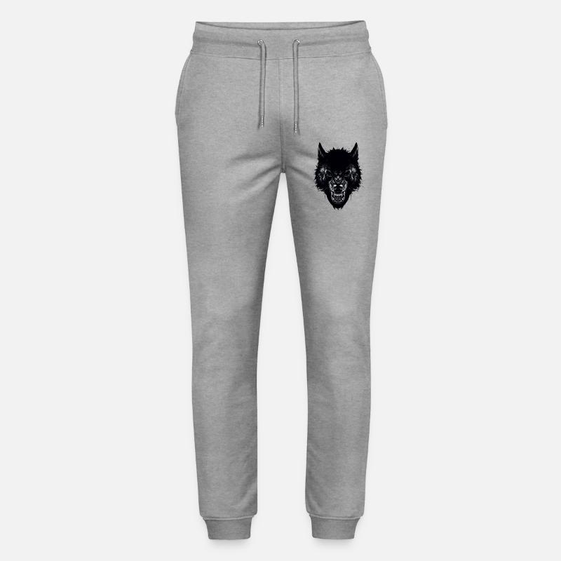 Wolf - Stanley/Stella Unisex Bio Jogginghose Mover  - Grau meliert