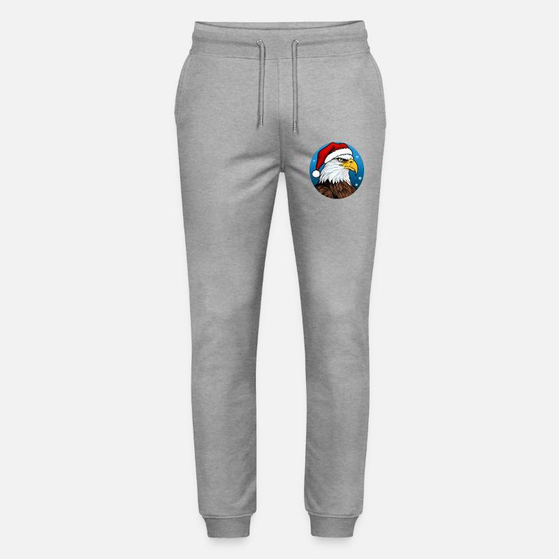 Adler Weihnachtsmann - Stanley/Stella Unisex Bio Jogginghose Mover  - Grau meliert