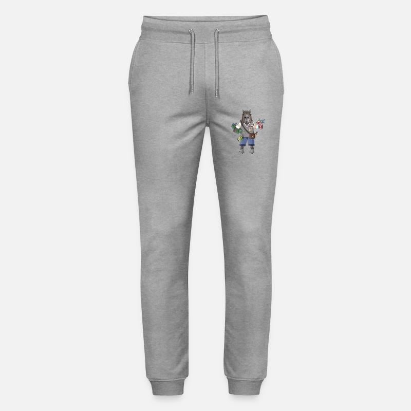 Mode Chill de Capybara - Pantalon de jogging bio MOVER Stanley/Stella unisexe - gris chiné